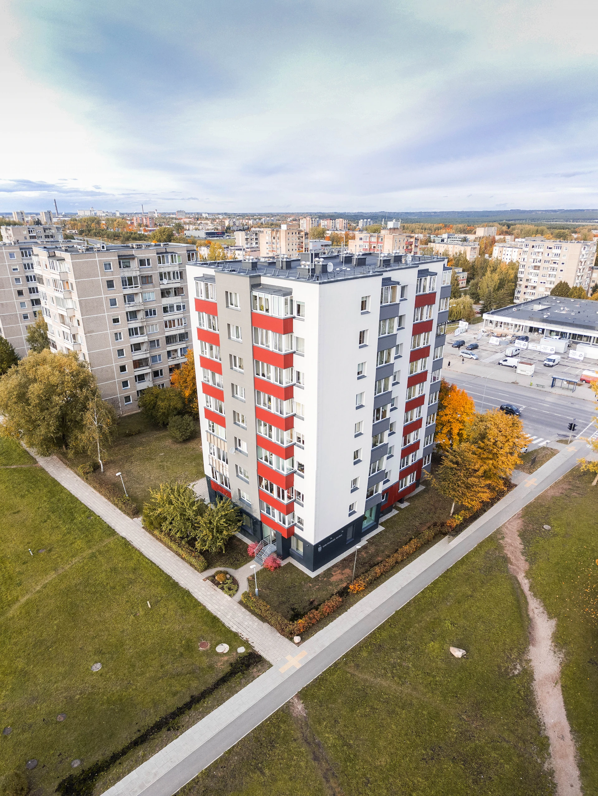 Namas iš paukščio skrydžio